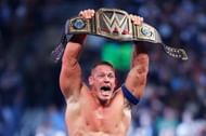 John Cena: Pointlessly won a 16th World title at the 2017 Royal Rumble